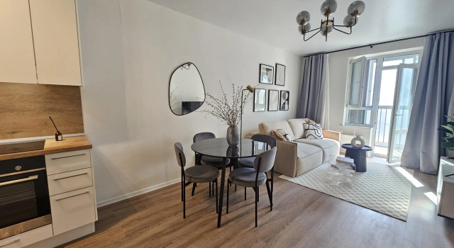 Two-bedroom apartment in Mirny, Oktyabrsky, Rezervovat Apartmán Moskva Rusko