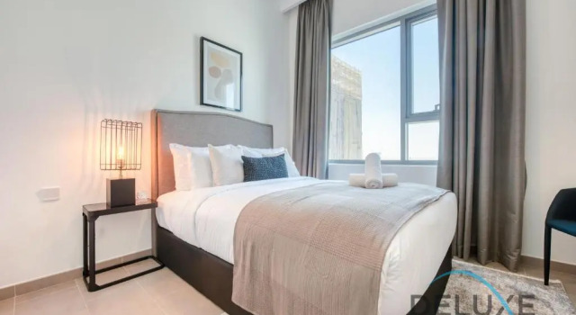 Chic 1BR in Park Heights 2 - Dubai Hills, Забронировать Отель Отели Дубая с бассейном, Бассейн