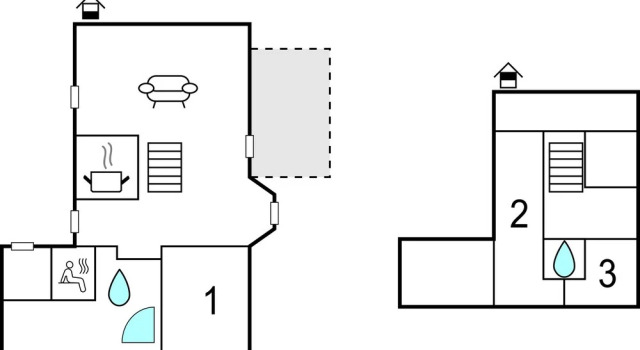 Nice Home in Rechlin With 3 Bedrooms, Sauna and Wifi