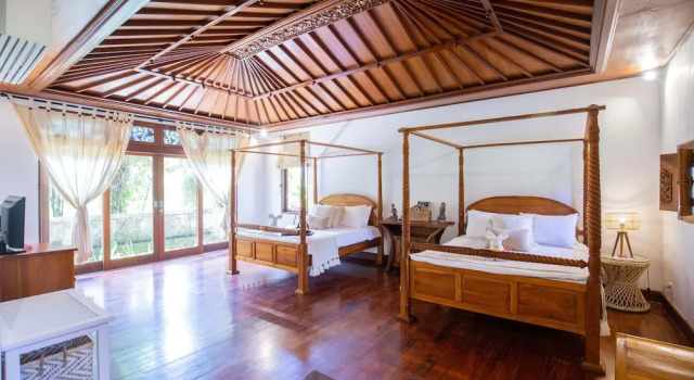 Firedobbelt familie suite med haveudsigt Vision Villa Resort