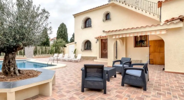 Villa - 3 Bedrooms with Pool and WiFi - 106411, Забронировать Вилла Отели Кальпе с бассейном, Бассейн