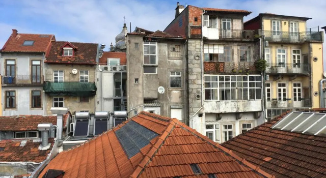 Кровать в общем номере Porto Wine Hostel