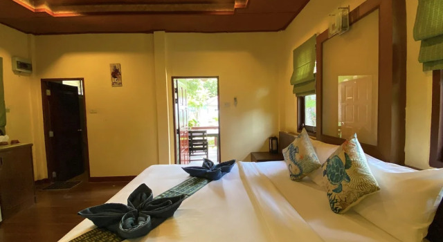 Двухместный номер Deluxe c 1 комнатой с балконом и с видом на сад Everest Resort Samui - SHA Plus