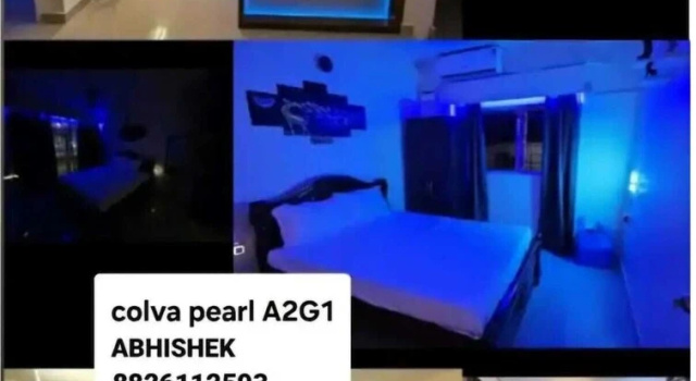Апартаменты Deluxe с балконом и с видом на бассейн Casa De Abhishek - Breezy 2 BHK