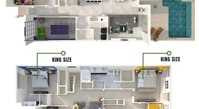 Коттедж Exclusive Luxe Single Family 6 BR Sl2765