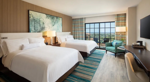 Номер Standard с балконом и с видом на море Westin Carlsbad Resort & Spa