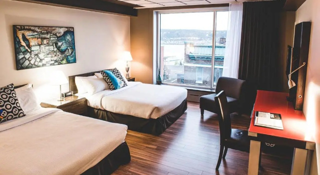 Süper dört kişilik oda Hotel Chicoutimi
