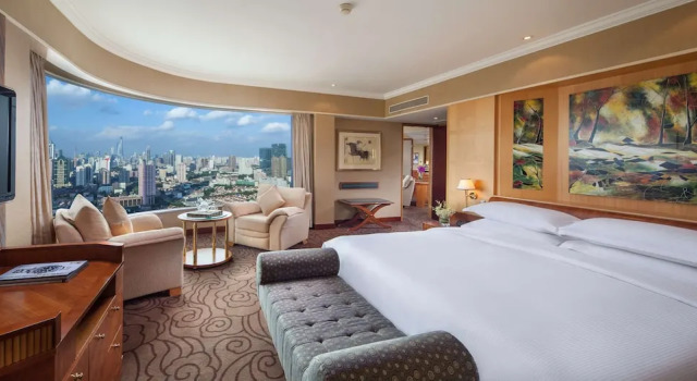 Двухместный люкс Panorama The Kunlun Jing An