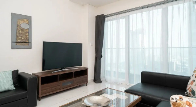 Design Apartment With Stunning View Of Palm Island, Забронировать Апартаменты/квартира Дубай Эмират Дубай, рядом с Jumeirah Palm Tram Station