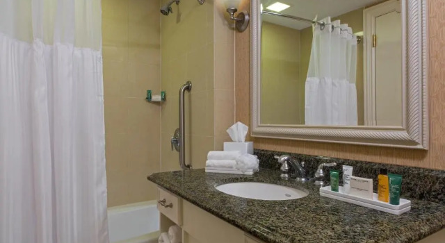 Номер Standard с видом на залив Hilton Galveston Island Resort