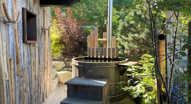 Шале с балконом Le Hameau de Marcandou
