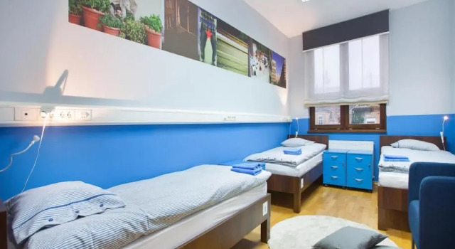 Standard Dreier Zimmer Hostel Bureau