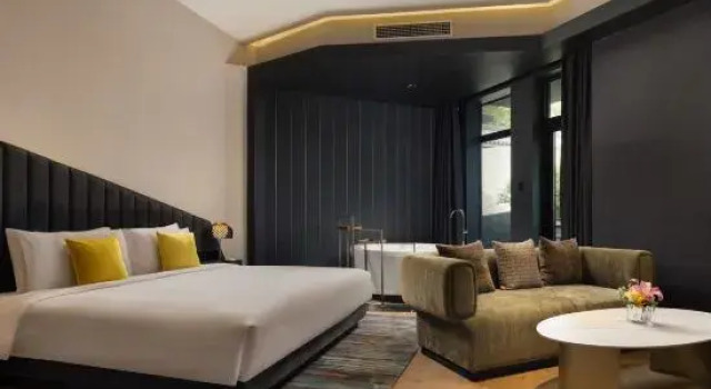 Люкс с видом на внутренний двор Blossom House Beijing Houhai