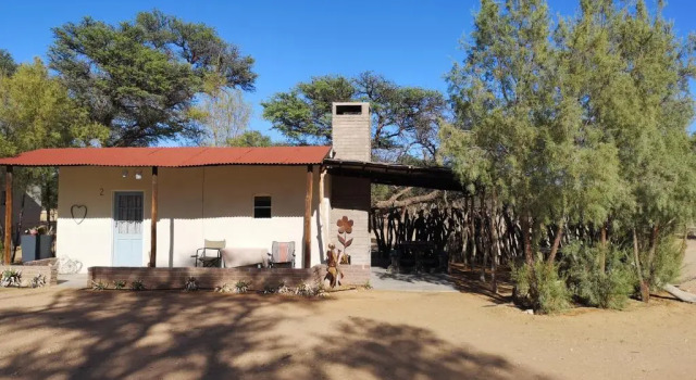 Двухместное бунгало с красивым видом из окна Terra Rouge Guestfarm & Sonstraal Farmhouse