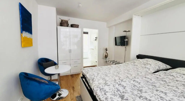 Appartement Das Stader Wohnzimmer