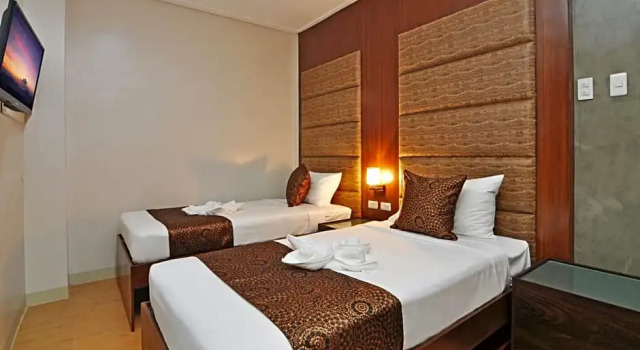 Семейный номер Deluxe с красивым видом из окна 717 Cesar Place Hotel