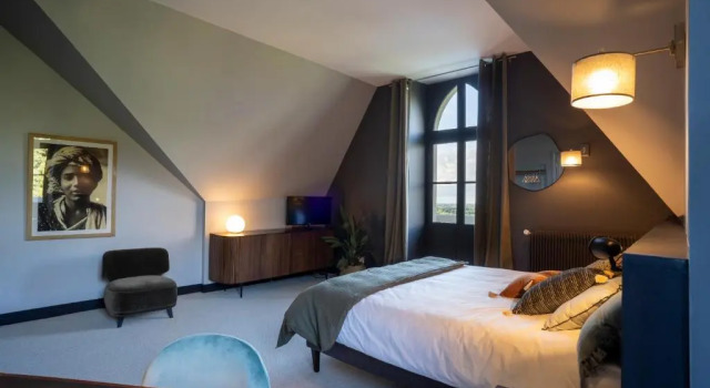 Двухместный номер Deluxe Le Château des Forges