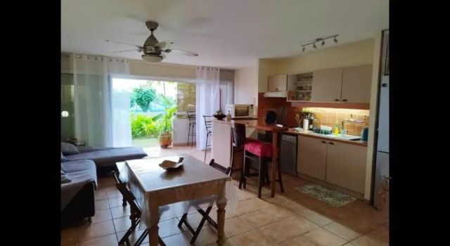 Appartement d'une chambre a Le Gosier a 300 m de la plage avec piscine partagee jardin clos et wifi