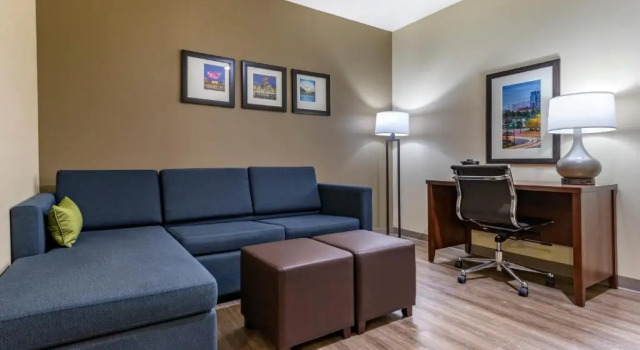 Двухместный люкс c 1 комнатой Comfort Inn & Suites High Point - Archdale