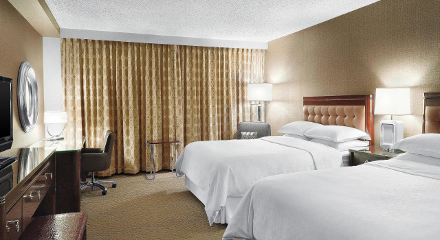 Standard quadruple chambre Sheraton Cavalier Saskatoon Hotel