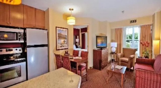 Двухместный люкс Residence Inn by Marriott Newport Middletown