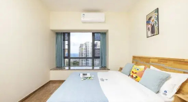 Люкс с 3 комнатами с балконом Wenchang Space Exploration Moon Seaview Theme Apartment