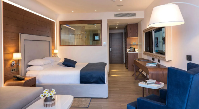 Полулюкс с собственным бассейном Deluxe с видом на бассейн Nana Princess Suites Villas & Spa