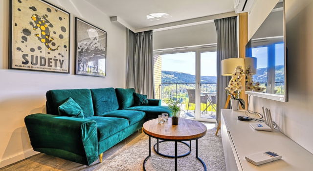 Апартаменты с балконом Apartamenty Sun & Snow IzerSKI Resort
