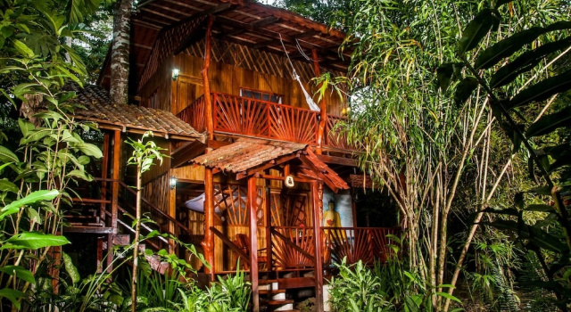 Бунгало с балконом Tierra de Sueños Lodge & Wellness Center