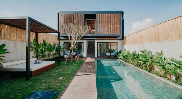 Вилла New 4 Br 5 Min Walk To Berawa Beach Enclosed Livng