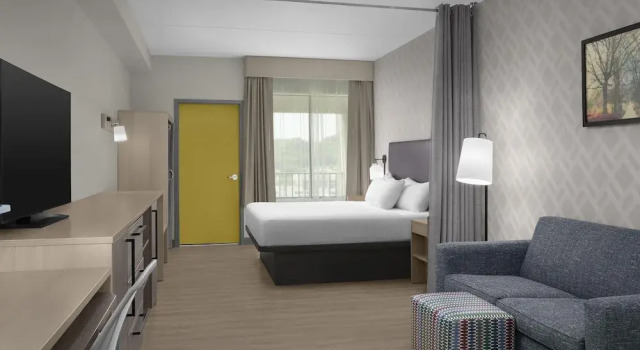 Двухместный люкс с видом на океан Home2 Suites By Hilton Sevierville