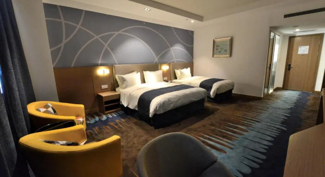 Семейный номер Standard Holiday Inn Express-Weihai Economic Zone by IHG