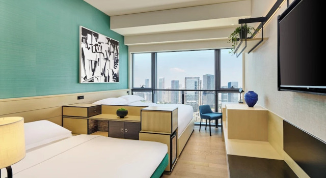 Двухместный семейный номер Standard Artyzen Habitat Hengqin Zhuhai