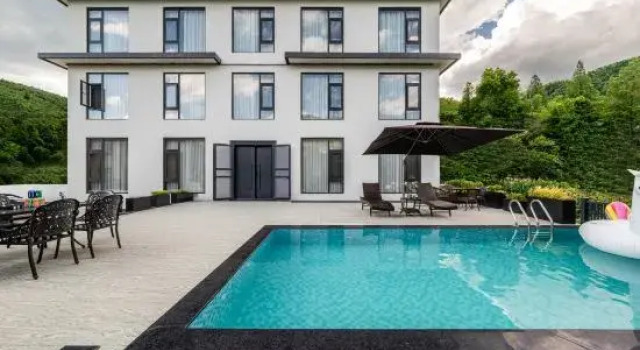 Anji Home, Outside Home, Private Soup, Skiing, Forest Oxygen Bar, Parent-Child Vacation Homestay, Prenota Hotel Hotel a Huzhou con piscina, Piscina