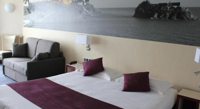 Номер Prestige с видом на море Hotel Ker Moor Saint-Quay Portrieux
