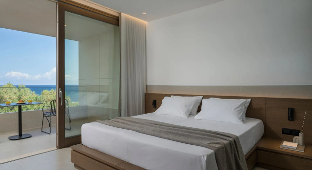 Номер Superior с балконом и с видом на море SanSal Boutique Hotel