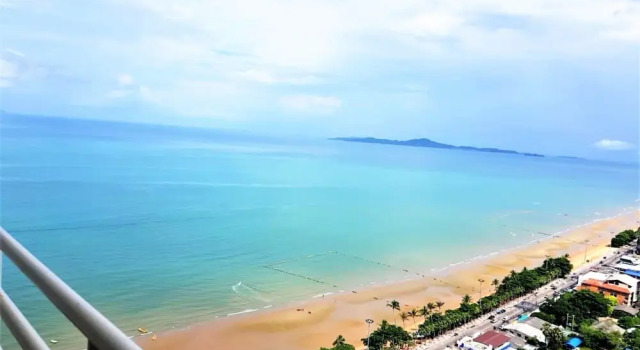 Студия с балконом Fantastic sea View Beach Condo