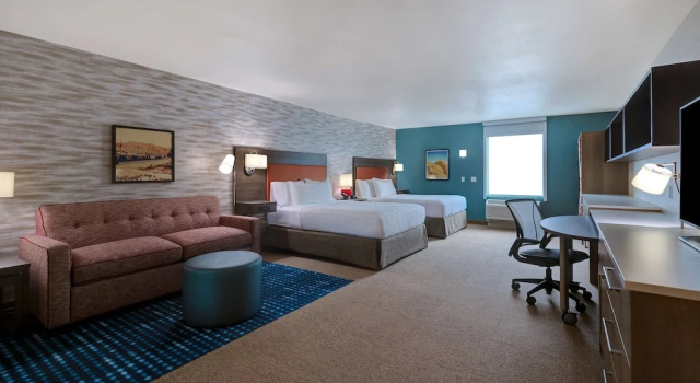 Четырёхместная студия Home2 Suites By Hilton Barstow, Ca