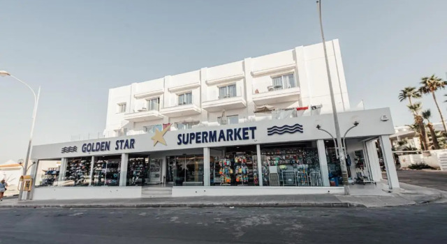 Golden Star Beach, Забронировать Отель Отели Протарас 3 звезды, рядом с Пляж Вриссиана, 3*