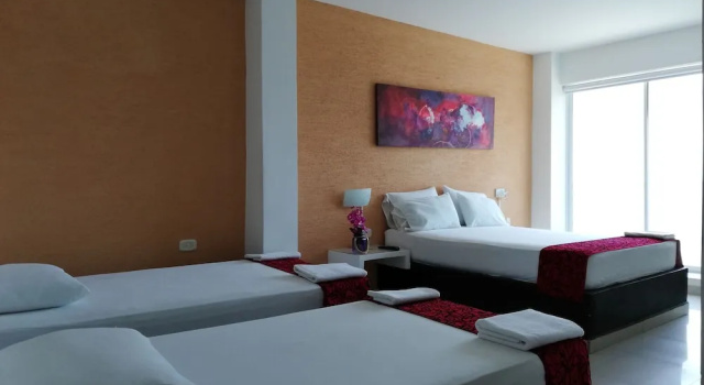 Четырёхместный номер Comfort с видом на сад Magdalena Imperial Hotel By GHO Hoteles