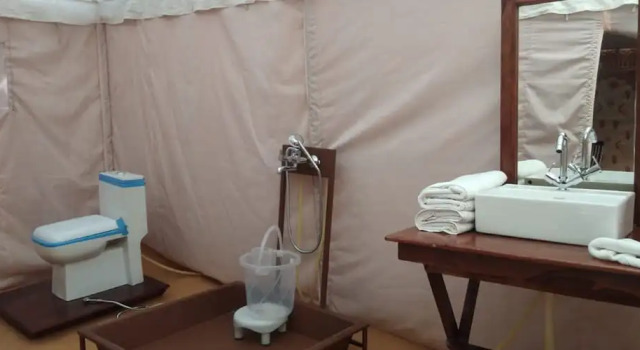 Тент Kanj Kiri Container Tent City Kumbh