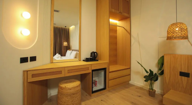 Четырёхместный номер Deluxe Hotel Brooklyn Vlore