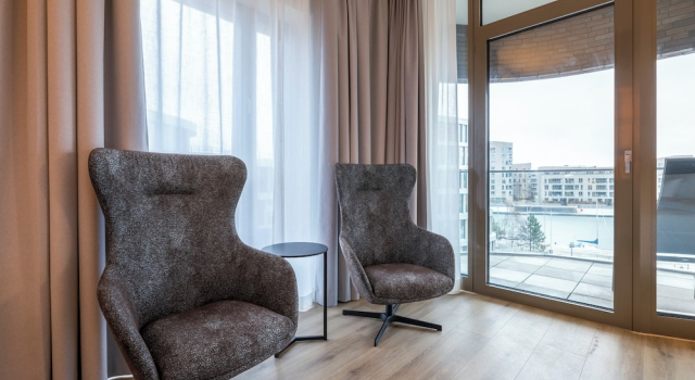 Полулюкс с видом на гавань ScanHotels Stadthafen