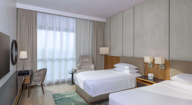 Twin room Hyatt Regency Oryx Doha