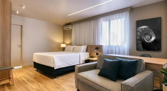 Двухместный номер Privilege Mercure Belo Horizonte Vila Da Serra Hotel