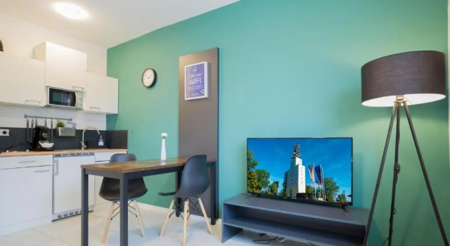 Апартаменты с видом на сад JUNIPRO Apartments Bostalsee