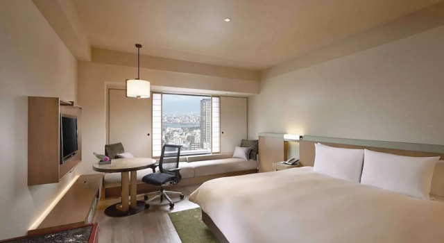 Двухместный номер Deluxe Hilton Osaka Hotel