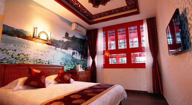 Номер Deluxe 161 Lama Temple Courtyard Hotel