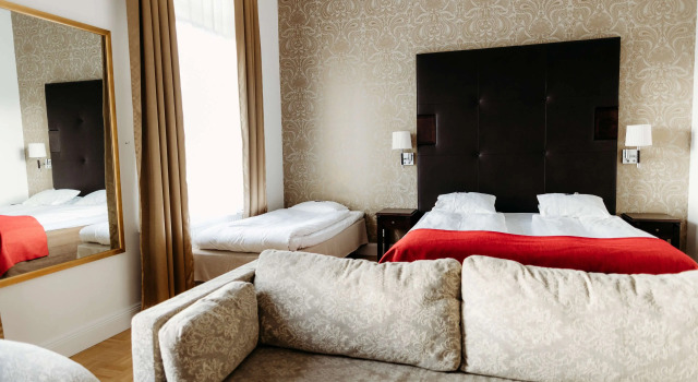 Трёхместный номер Standard Vimmerby Stadshotell, WorldHotels Crafted
