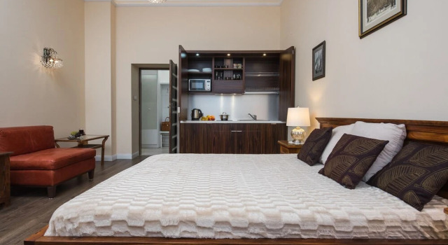 Horizon Apartments - Kazimierz District, Забронировать Апартаменты/квартира Апартаменты Кракова, рядом с Церковь Святого Франциска Ассизи, Апартаменты/квартира